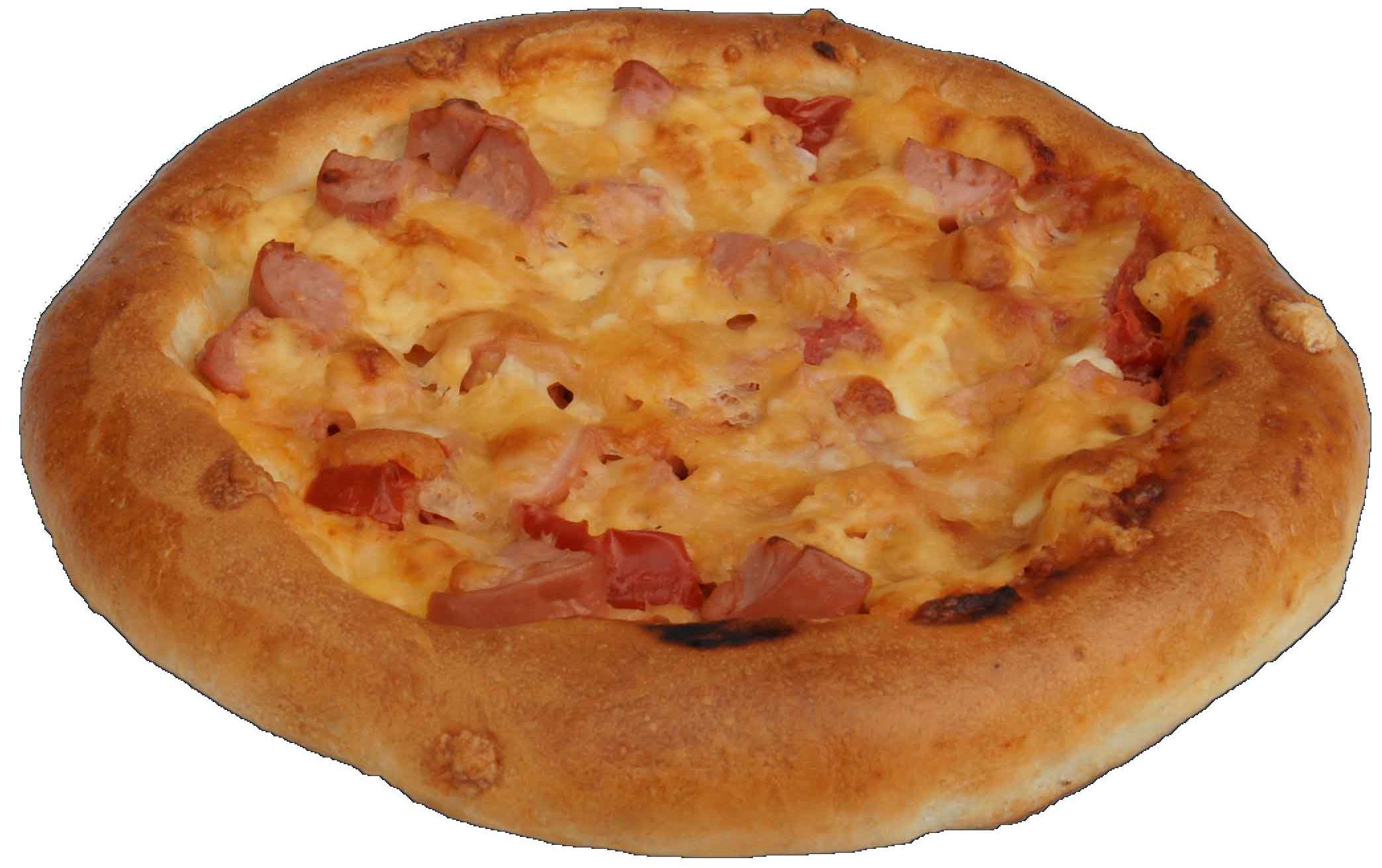 Мини пицца с сосисками 