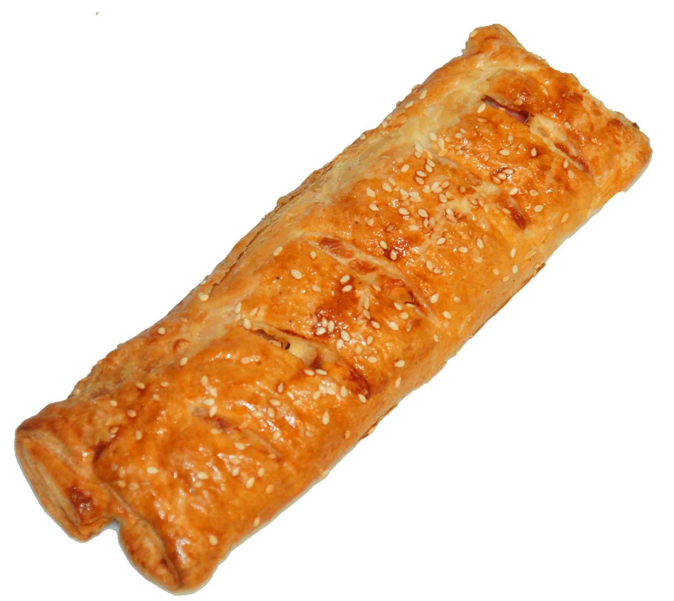 Слойка с ветчиной и сыром