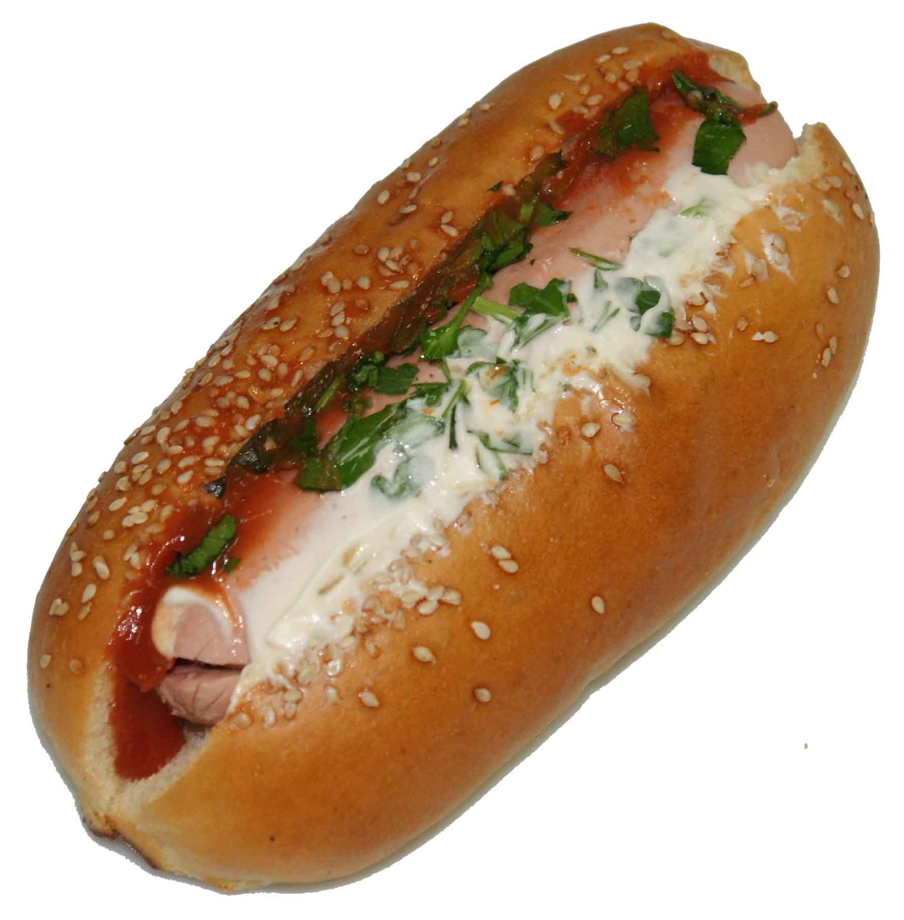 Печеный хот дог