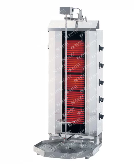 Yuqori motorli elektr shawarma mashinasi KLG 232