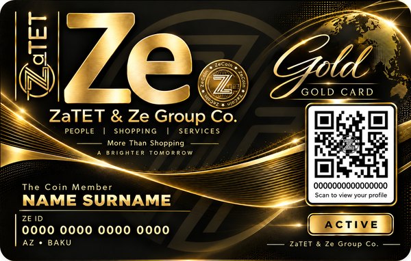 Золотая карта Клуба привилегий ZaTET & Ze